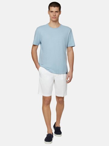 Boggi Milano Regular Shorts in Weiß