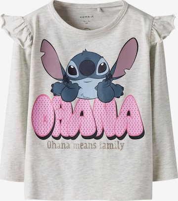 Maglietta 'Stitch' di NAME IT in beige: frontale