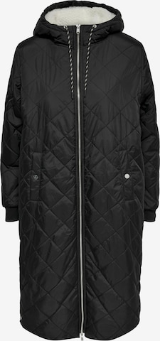 Manteau mi-saison ONLY en noir : devant