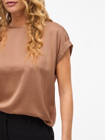 VILA Shirt 'VIEllette' in Bruin