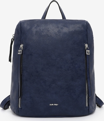 Suri Frey Backpack ' SFY Suzy ' in Blue: front