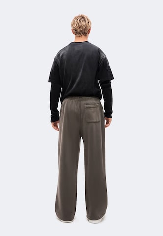 Baggy Pantalon Abercrombie & Fitch en gris