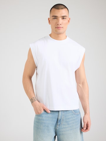 JACK & JONESMajica 'JORMONTAUK' - bijela boja: prednji dio