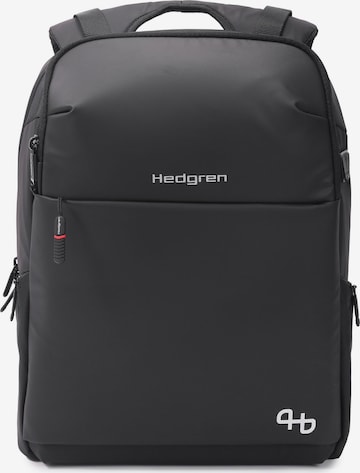 Hedgren Rucksack 'Commute' in Schwarz: Vorderseite