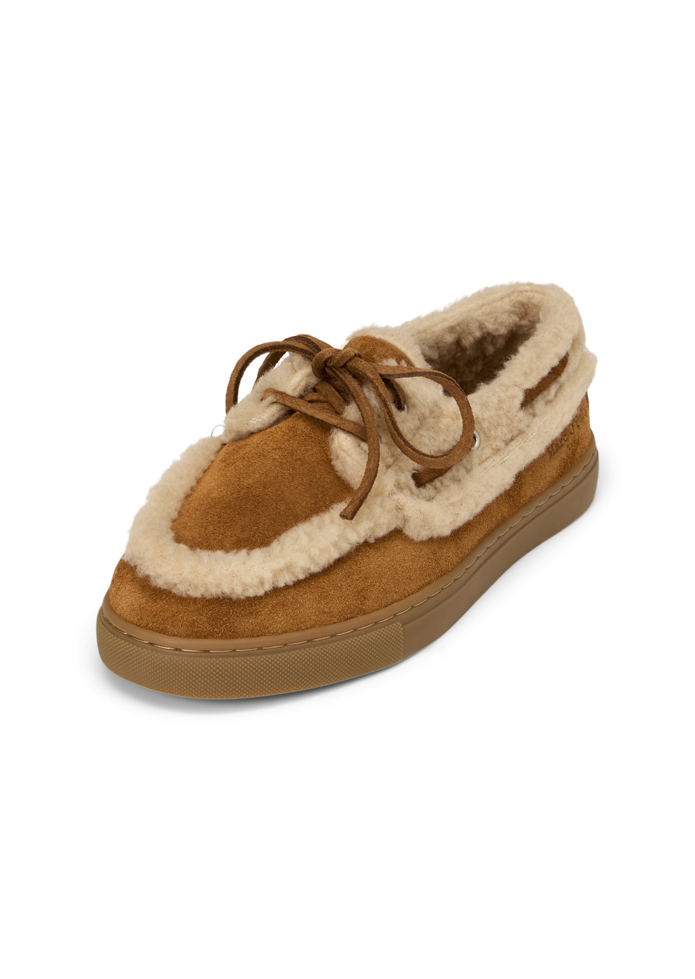 Marc O'Polo Moccasin 'Kara' in 36 in Cream / Cognac, Item view