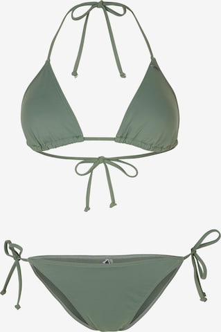 O'NEILL Triangel Bikini 'Essen' i grøn: forside