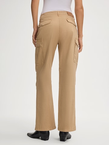 JOOP! Jeans Loose fit Cargo trousers 'Peca' in Beige