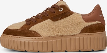 Marc O'Polo Platform trainers in Brown: front