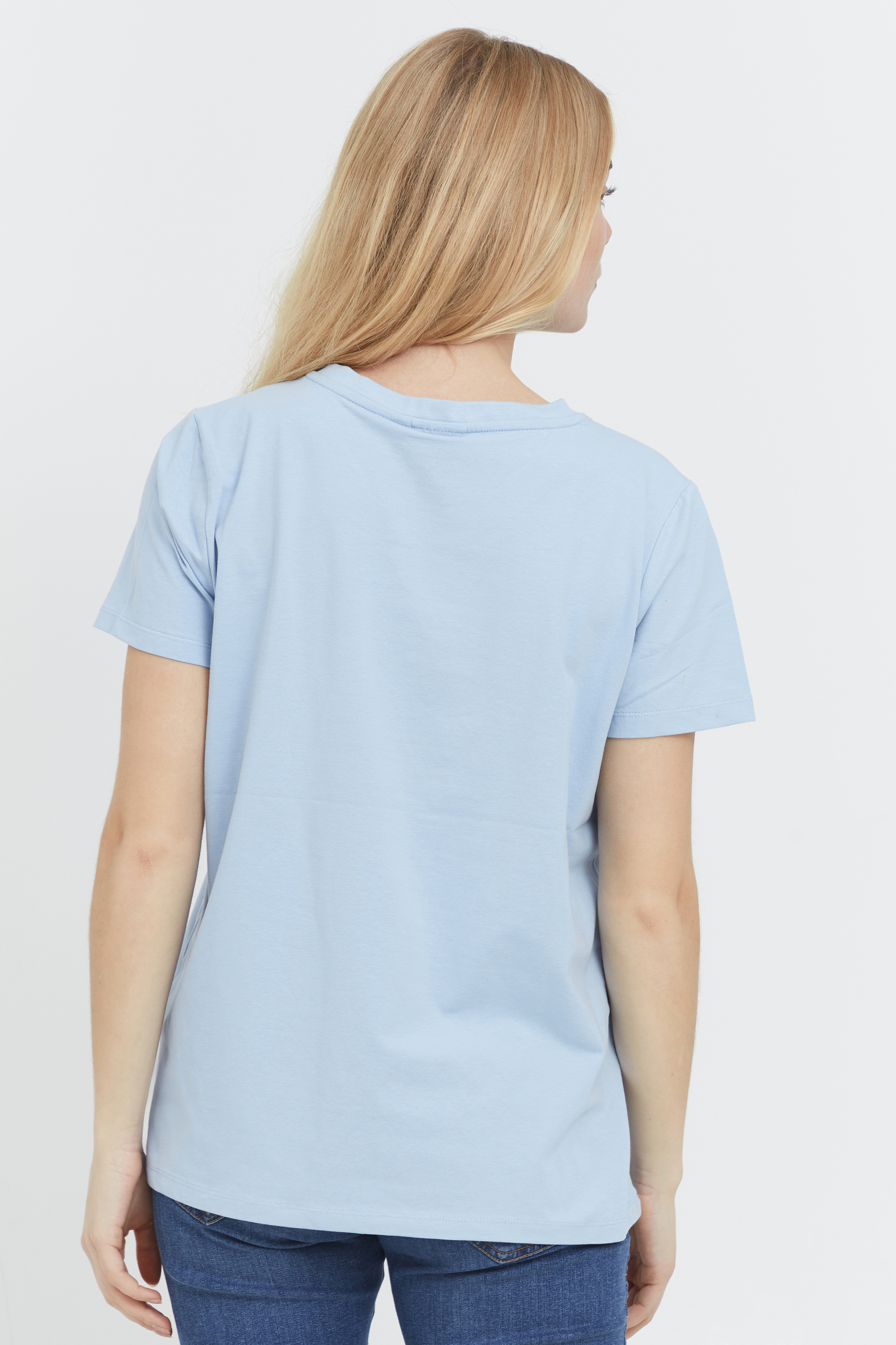 Fransa T-Shirt in Blau 