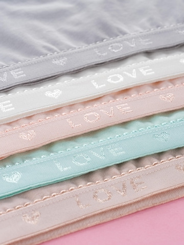 LOREZA Undershirt 'Mädchen Bustier Alma' in Mixed colors