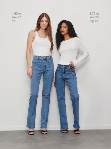 évasé Jean RÆRE by Lorena Rae en bleu