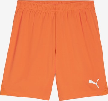 PUMA Sportshorts 'TeamGoal' in Orange: Vorderseite
