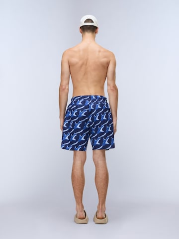 NAPAPIJRI Badshorts i blå