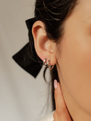 Hey Happiness - Pendientes 'Balance Duo' en plata