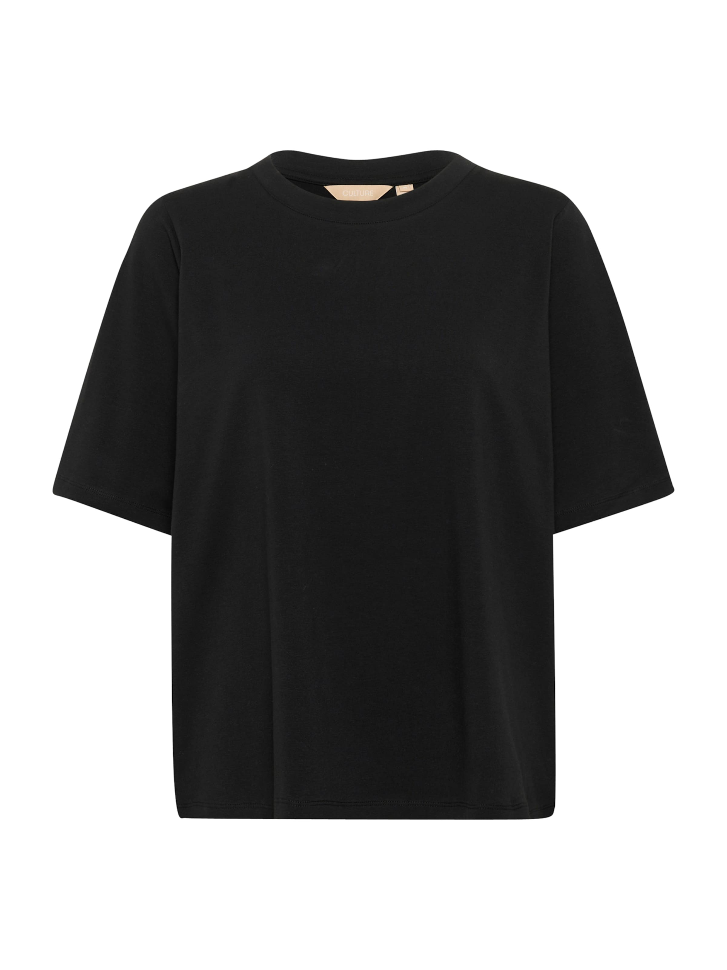 CULTURE T-Shirt in Schwarz: Vorderseite