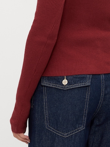 Pull-over 'VMNANCY' Vero Moda Petite en marron