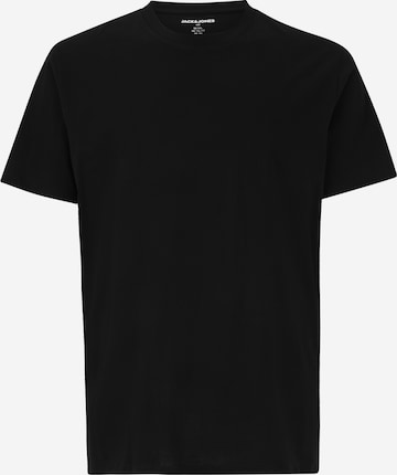 Jack & Jones Plus - Camiseta 'JJBradley' en negro: frente