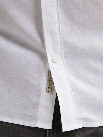 Fit confort Chemise Petrol Industries en blanc