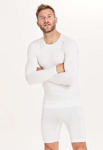 ENDURANCE Performance Shirt 'Power' in White: front