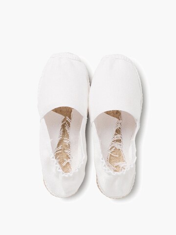 Sandales Pisamonas en blanc