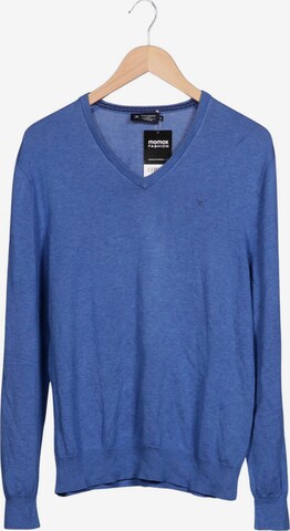 Hackett London Pullover M in Blau: Vorderseite