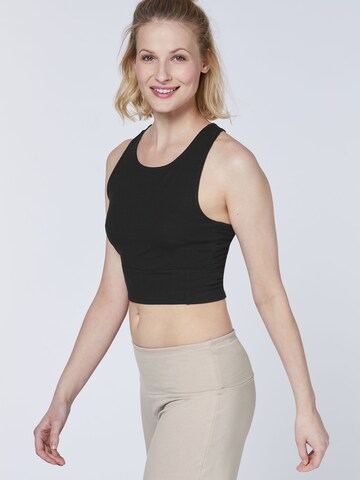 Detto Fatto Top 'Yoga by Caro Cult' in Schwarz