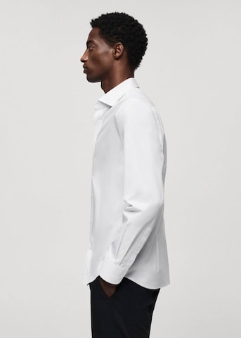 MANGO MAN Regular fit Button Up Shirt 'palmar' in White