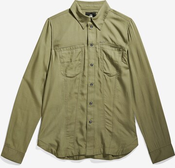 G-Star RAW Blouse in Green: front