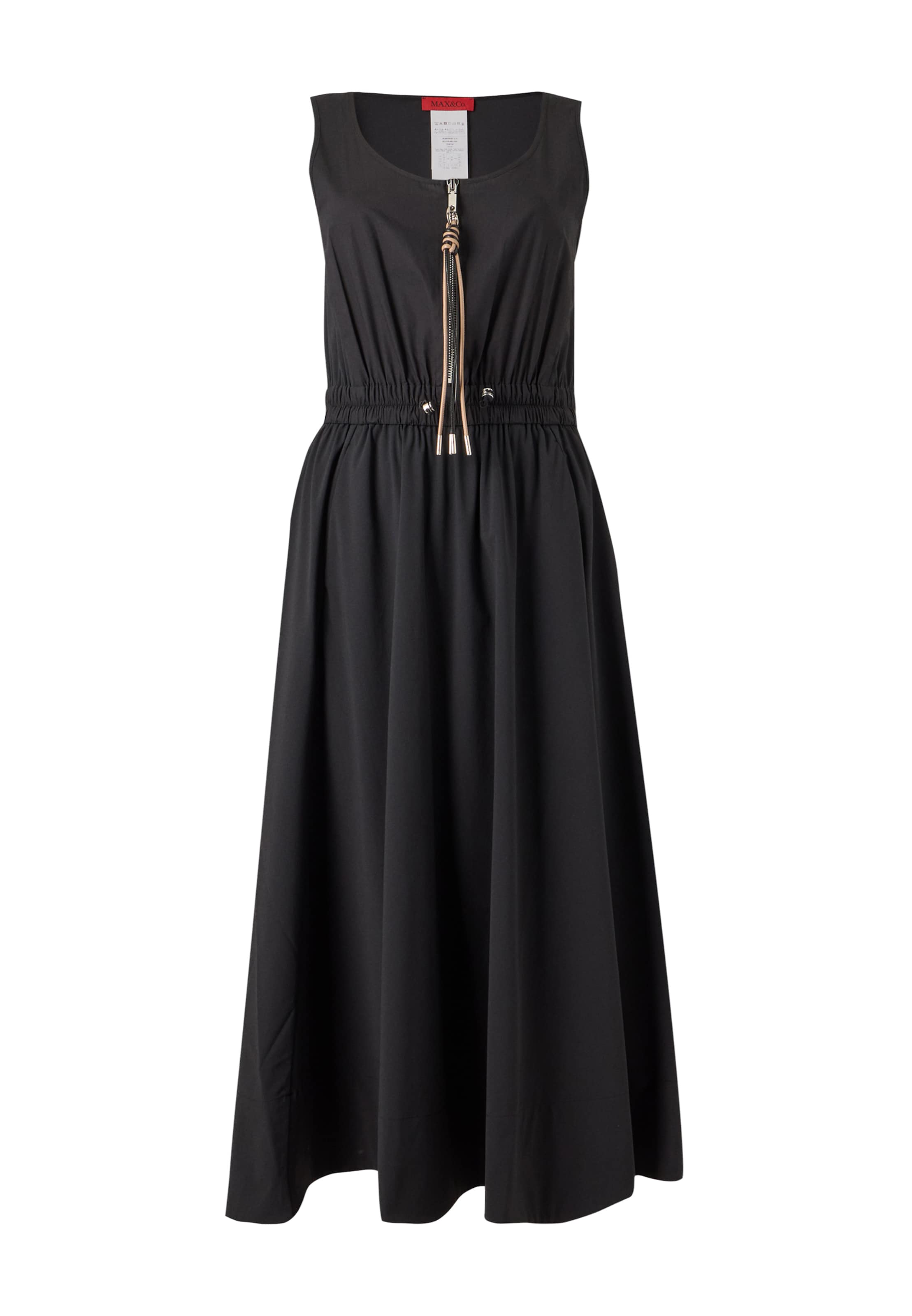 MAX&Co. Kleid 'OBORA' in Schwarz: Vorderseite
