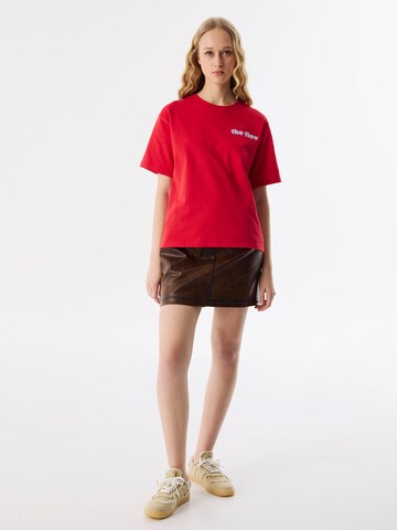 T-shirt Twist en rouge