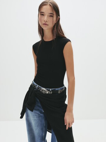 Pull&Bear Paitabody värissä musta: etupuoli