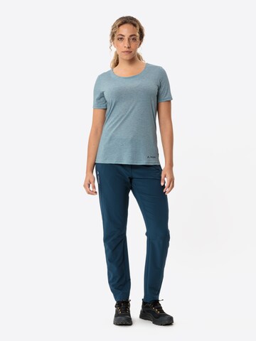 VAUDE Functioneel shirt 'Skomer II' in Blauw