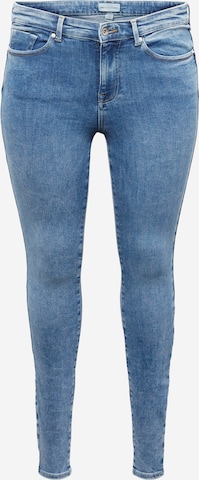 ONLY Carmakoma Skinny Jeans 'POWER' in Blue: front