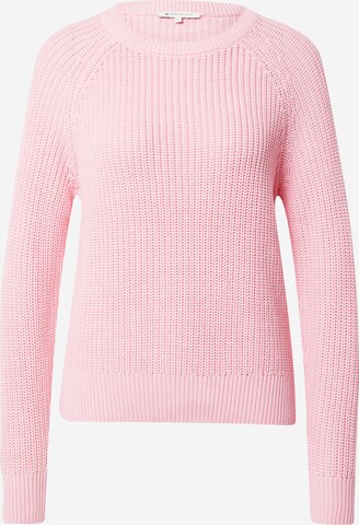 Pull-over TOM TAILOR DENIM en rose : devant