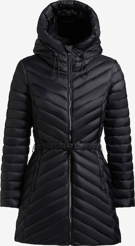Veste mi-saison 'Sola' khujo en noir : devant