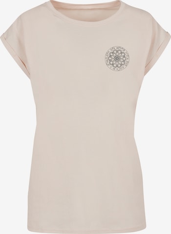 T-shirt F4NT4STIC en beige : devant