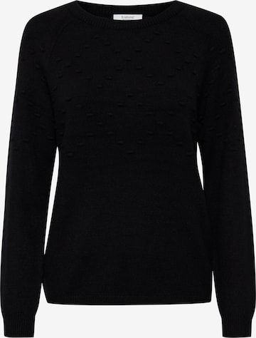 b.young Sweater 'BYNONINA DOT JUMPER' in Black: front