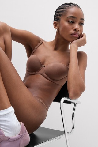 INTIMISSIMI Push-up Bra 'Sofia' in Brown