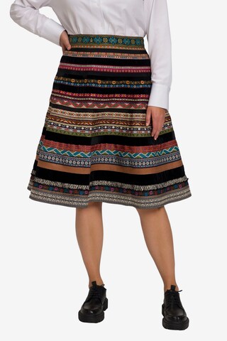 Ulla Popken Skirt in Mixed colors: front