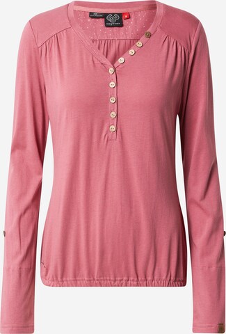 T-shirt Ragwear en rose : devant