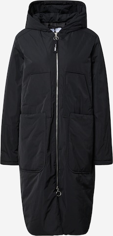OOF WEAR Winter Coat in Black: front