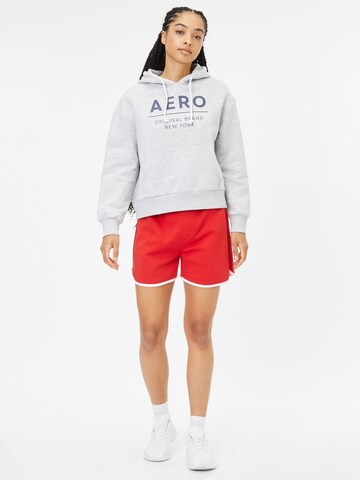 AÉROPOSTALE Regular Trousers in Red