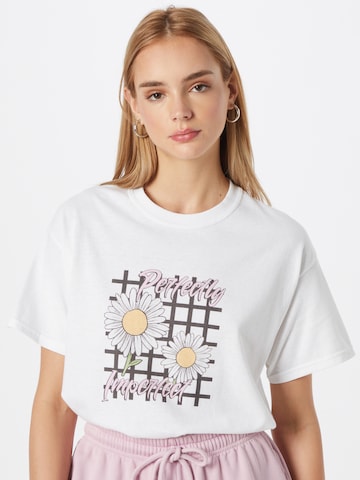 Daisy Street T-Shirt 'TYLER' in Weiß