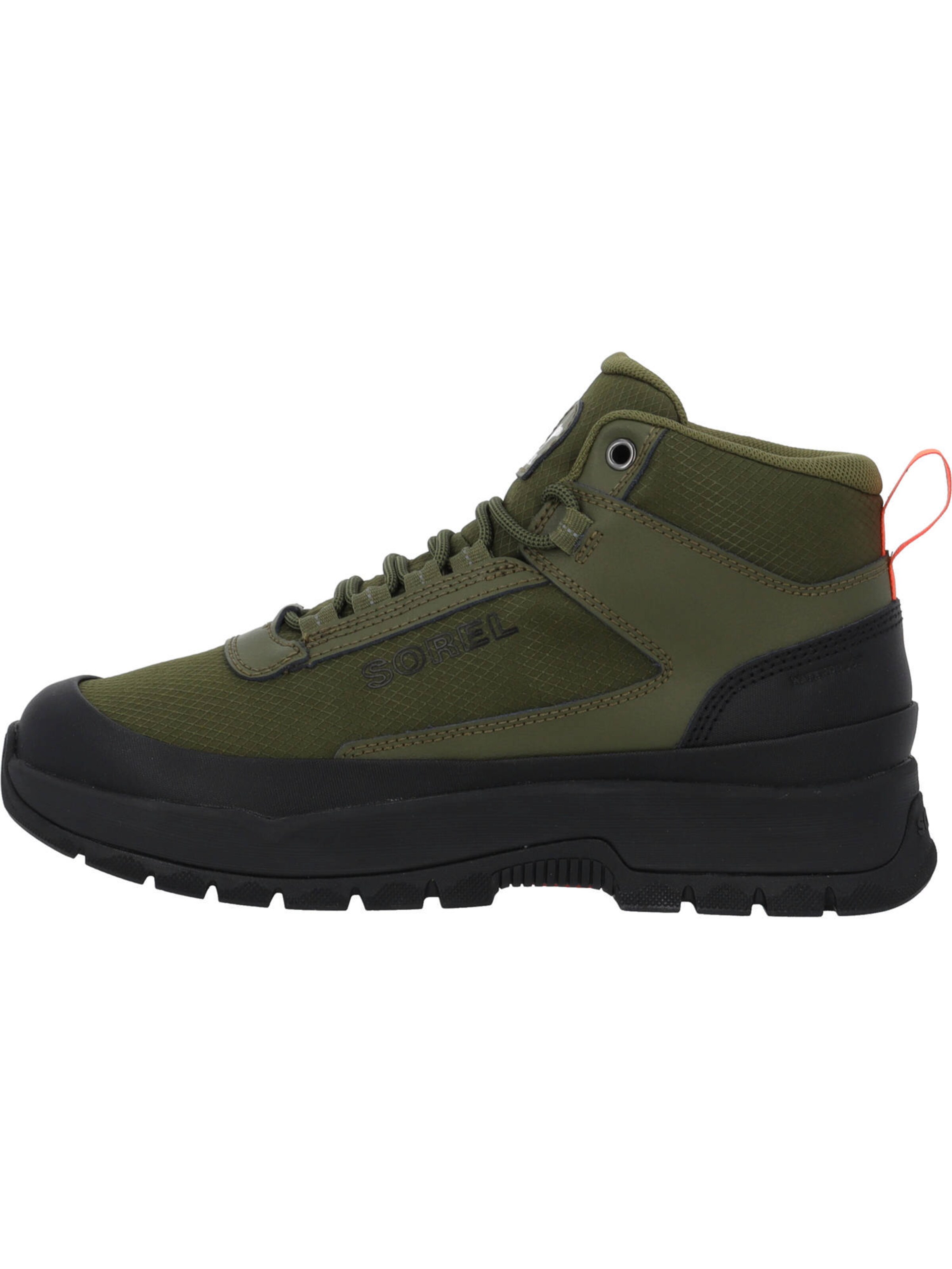SOREL Lace-up boot 'Outing NW Sneaker Mid 2138721' in Green