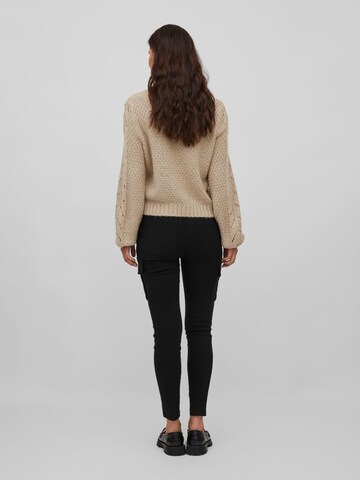 VILA Pullover 'SULTAN' in Beige