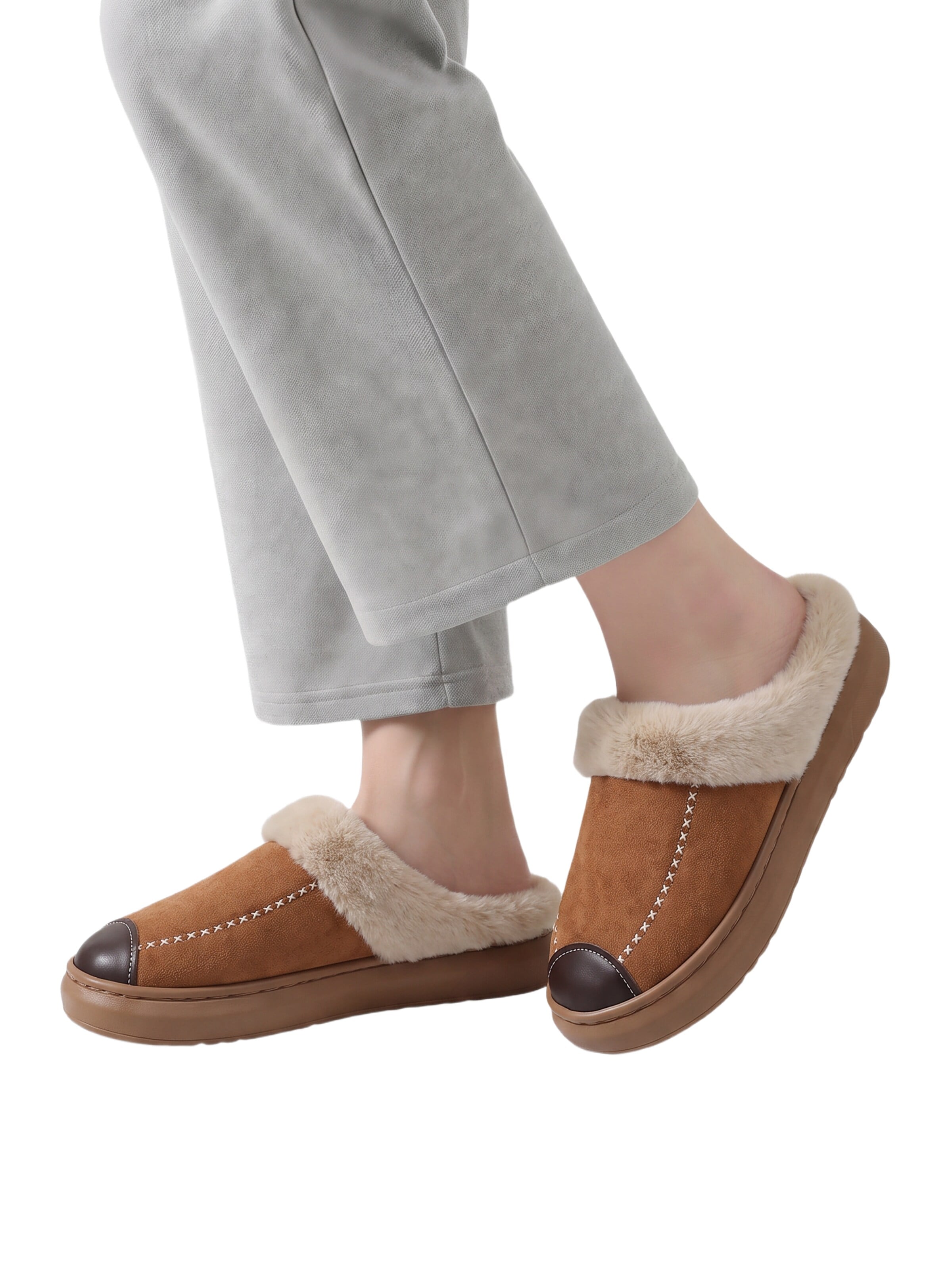 BONVERANO Slippers in Brown