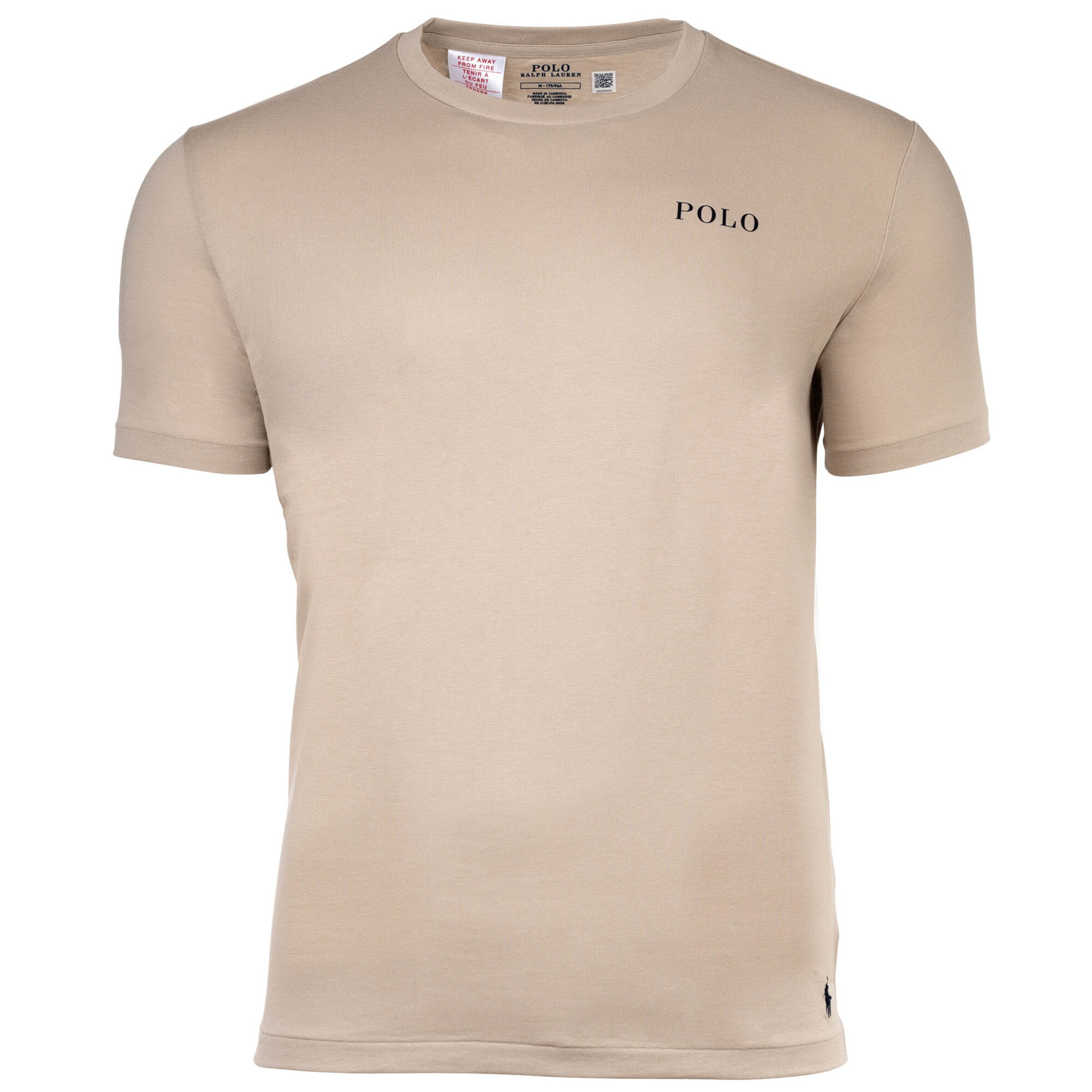 T-Shirt Polo Ralph Lauren en gris : devant