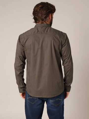 Coupe regular Chemise 'BOGART' Deeluxe en vert