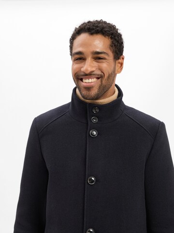 Finshley & Harding Between-Seasons Coat in Blue