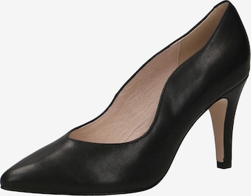 CAPRICE Официални дамски обувки в черно: отпред